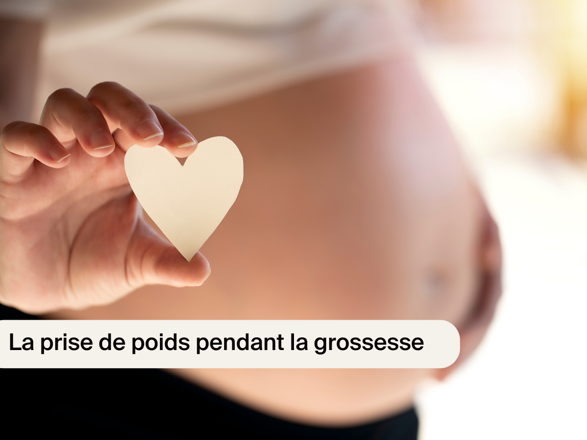 La prise de poids pendant la grossesse