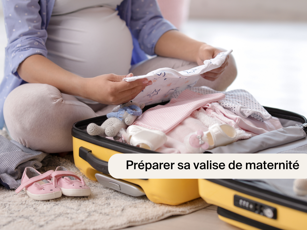 Préparer sa valise de maternité