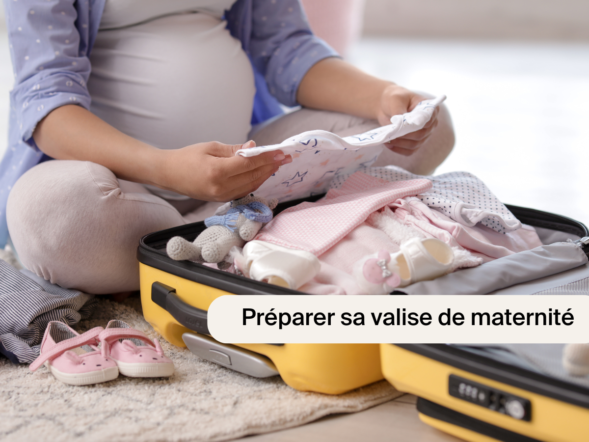 Préparer sa valise de maternité