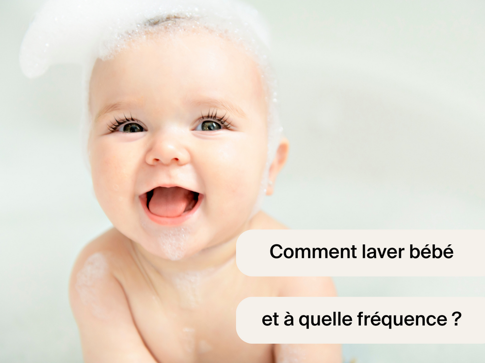 Le bain de bébé