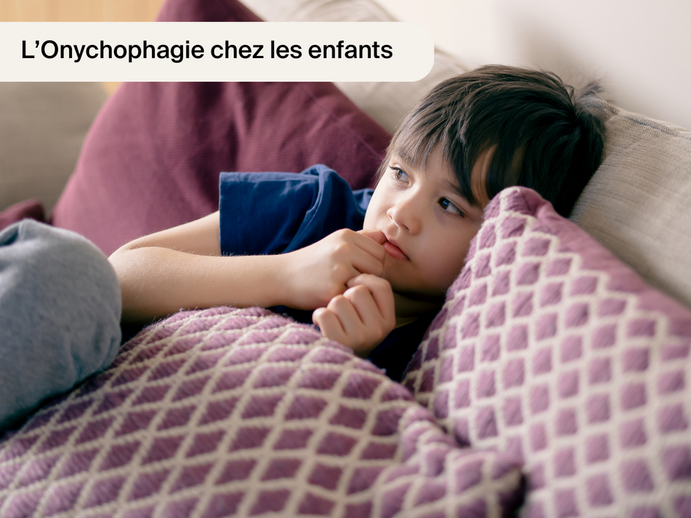 Onychophagie chez les enfants