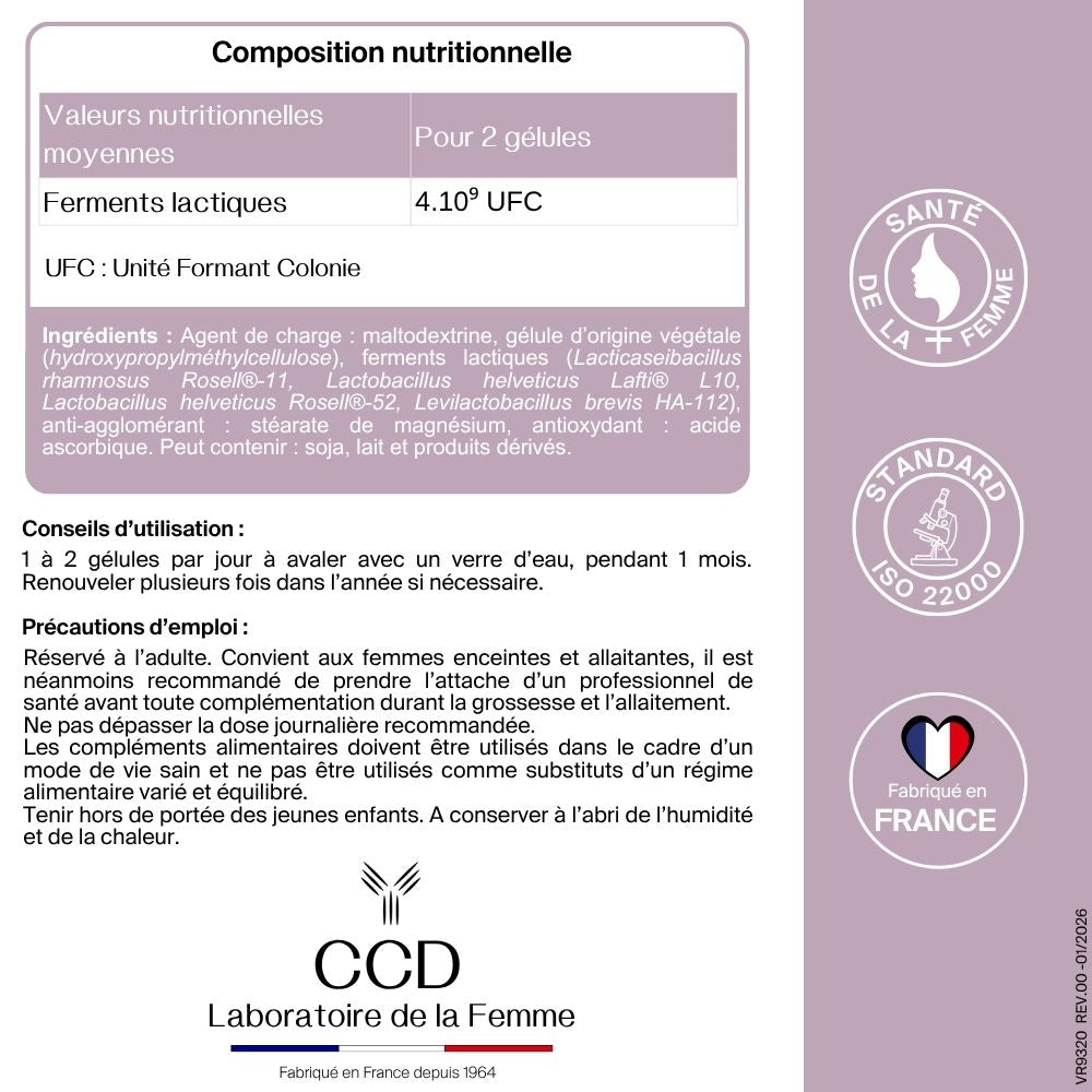 Bactigyn Oral 3 mois + 1 OFFERT