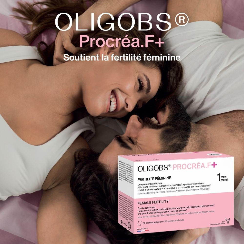 Oligobs Procrea F+ - Soutien de la Fertilité Féminine - 1 mois