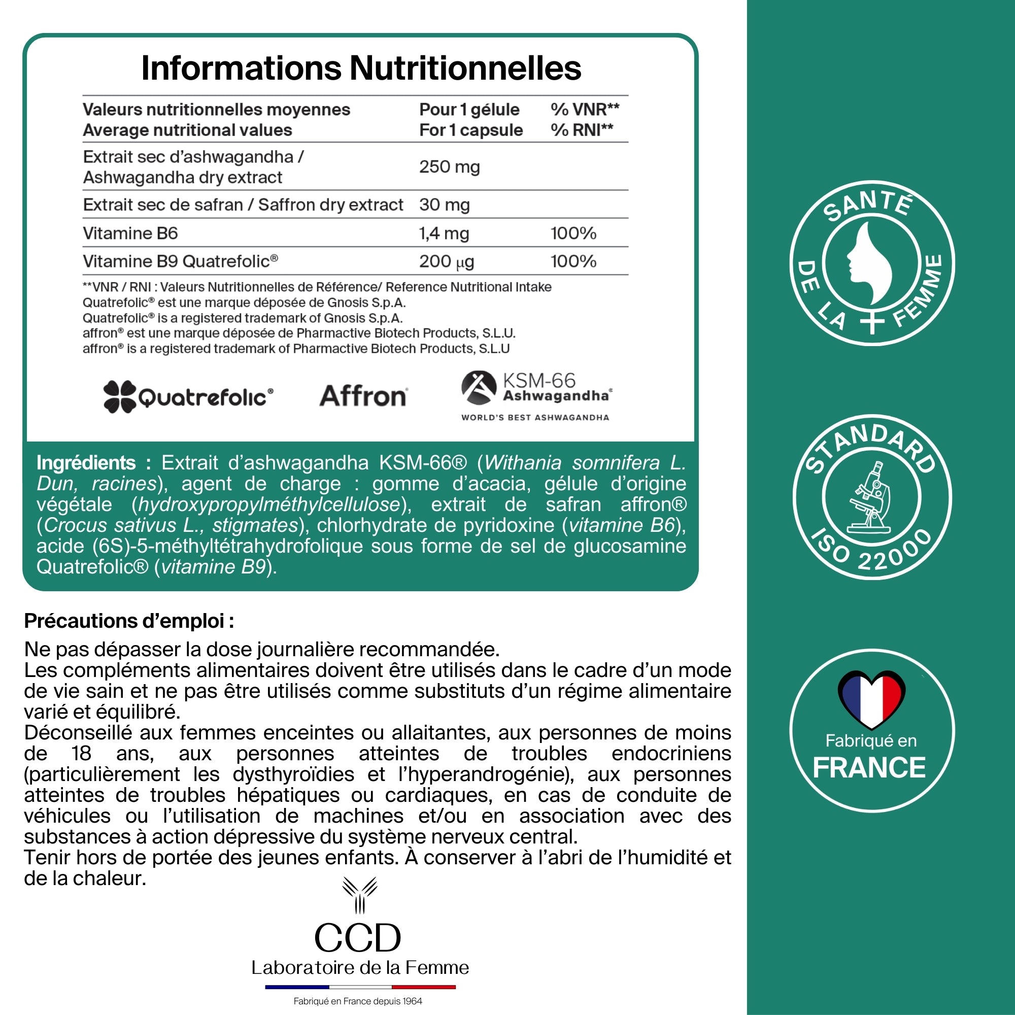 Ménocia Bouffées de chaleur - Cure 3 mois