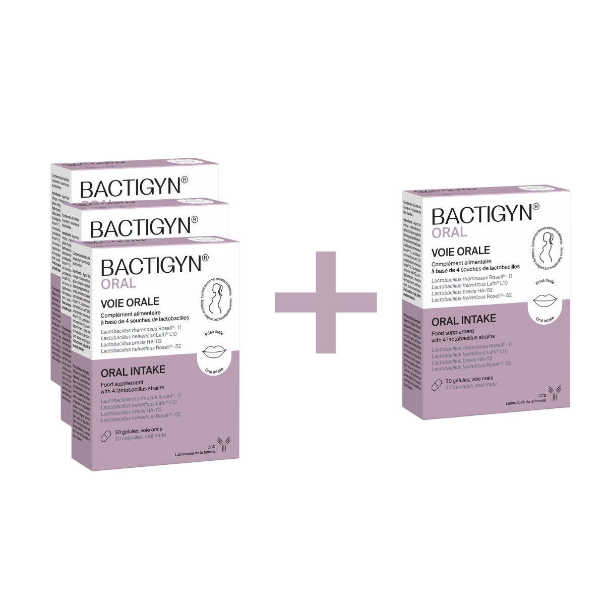 Bactigyn Oral 3+1 offert