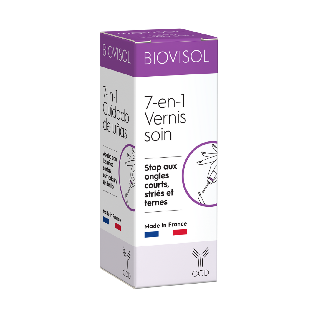 Biovisol 7-en-1 - Stop aux ongles courts, striés et ternes