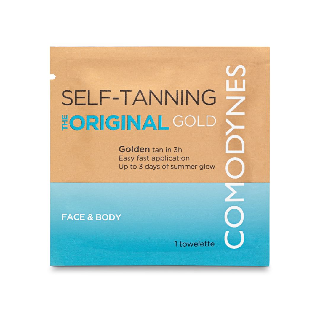Lingettes auto-bronzantes GOLD