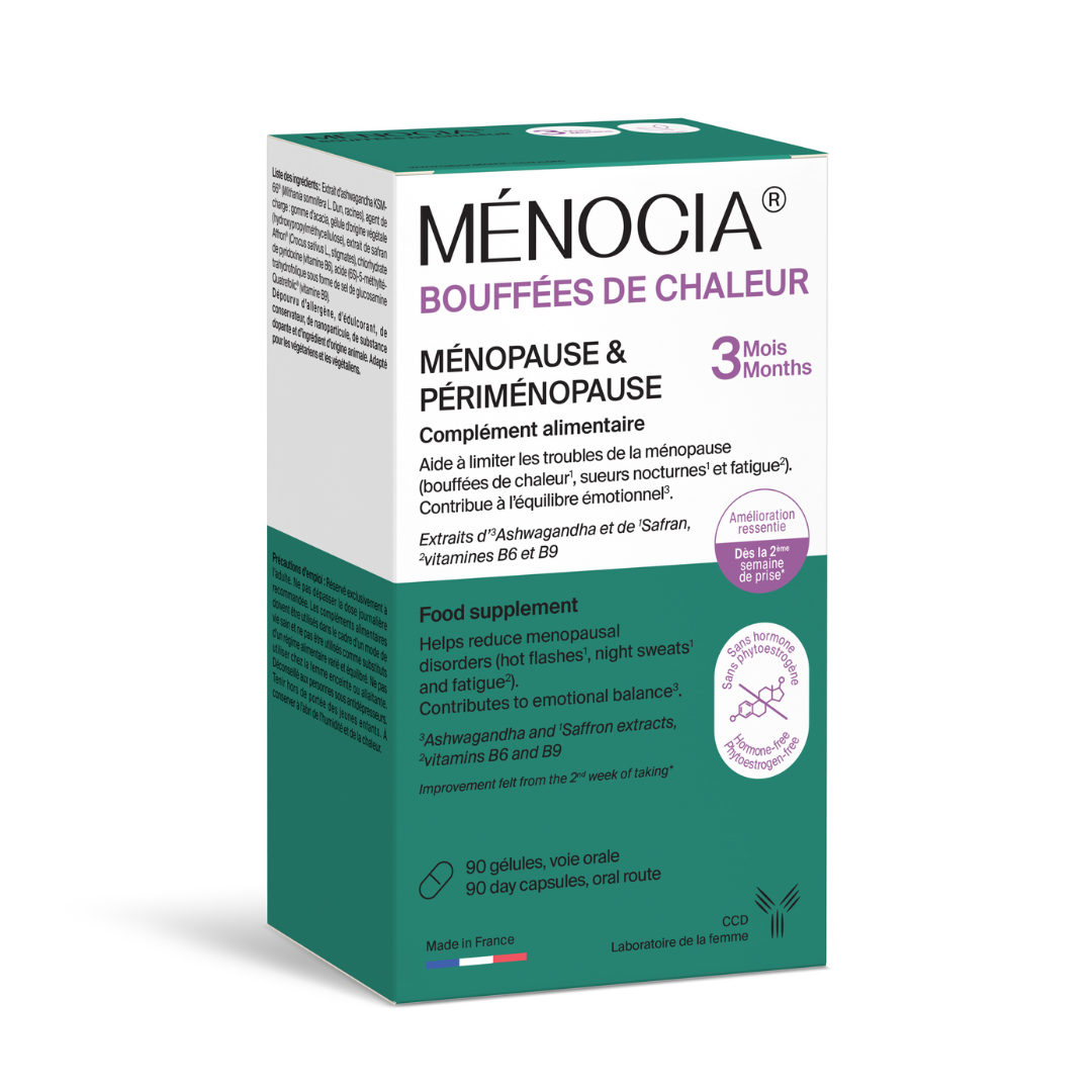 Ménocia Bouffées de chaleur - Cure 3 mois