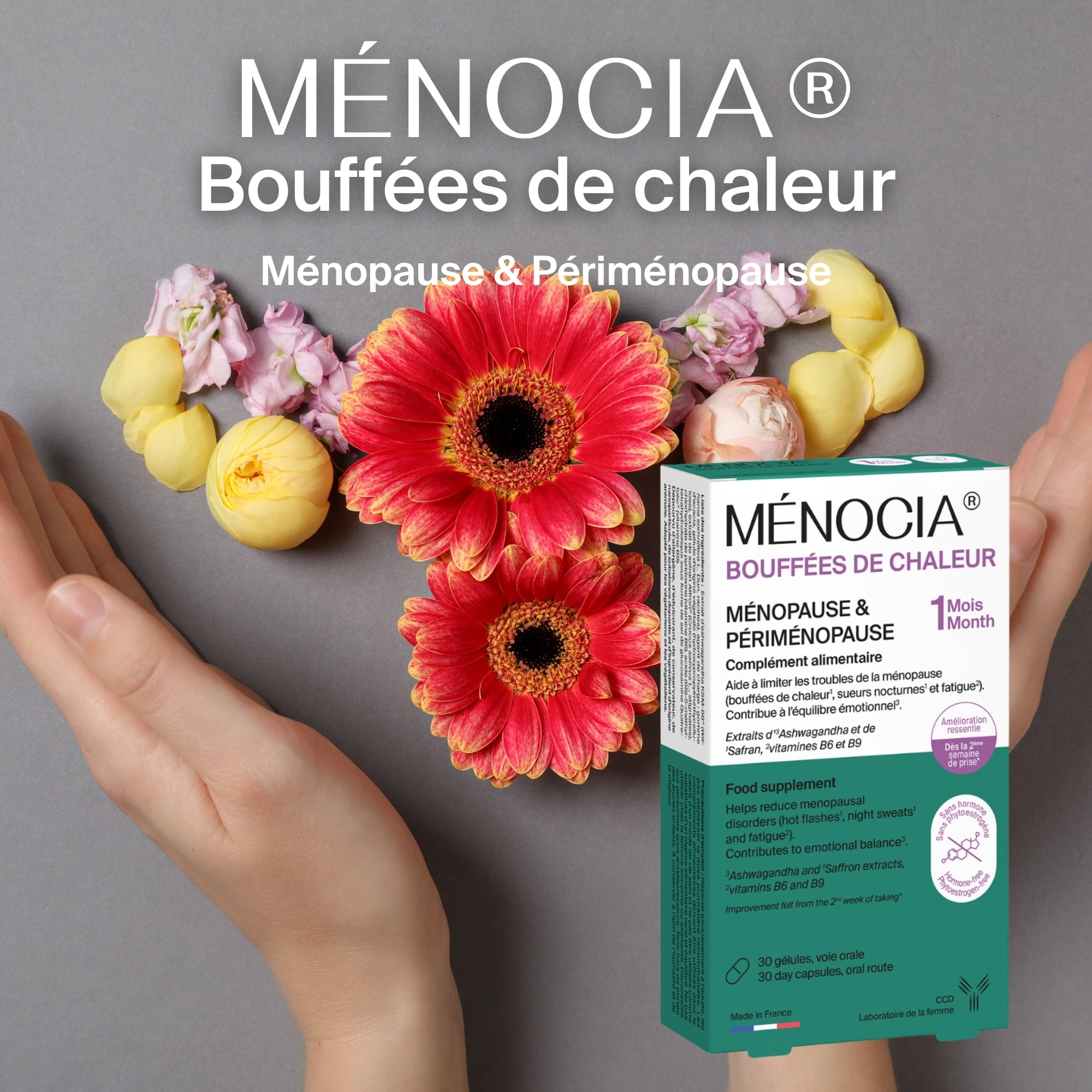 Ménocia Bouffées de chaleur - 1 mois