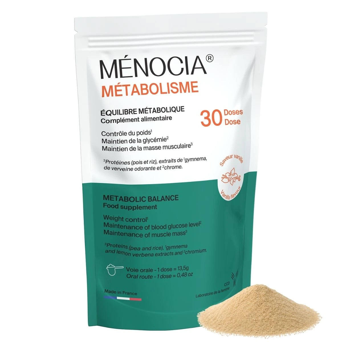 Ménocia Métabolisme - Contrôle du poids et Masse musculaire