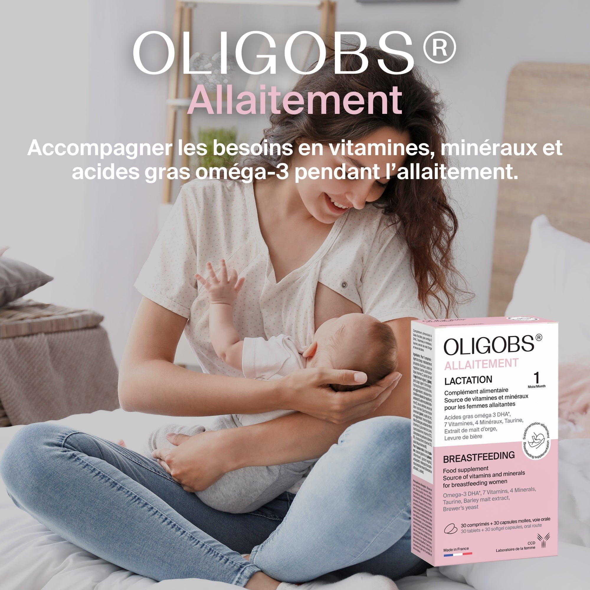 Oligobs Allaitement 3 mois + 1 OFFERT