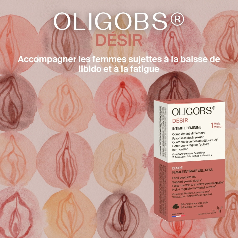 Oligobs Désir - Intimité Féminine - 60 comprimés