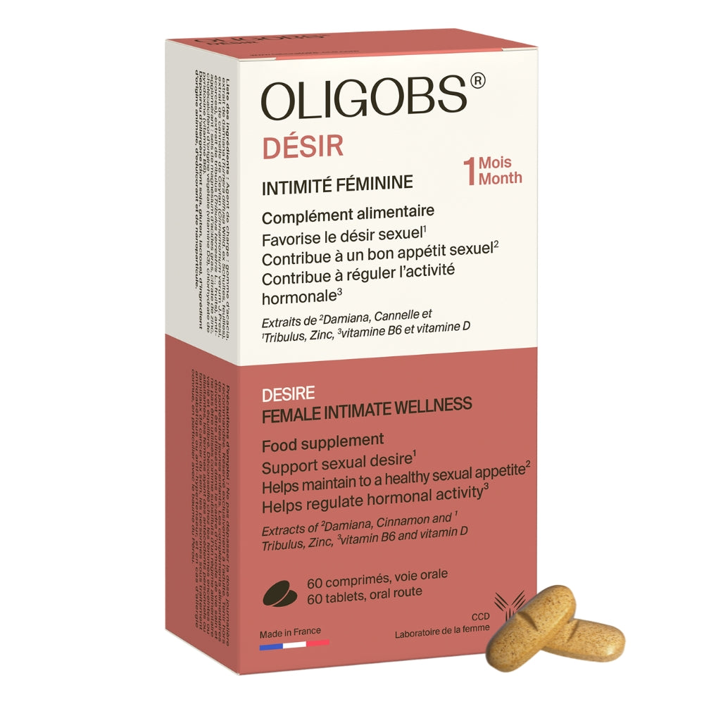 Oligobs Désir - Intimité Féminine - 60 comprimés