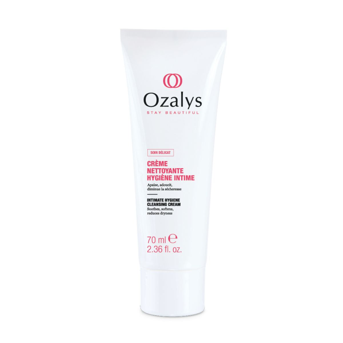Ozalys Soin Délicat - Crème nettoyante hygiène intime - Tube 70ml