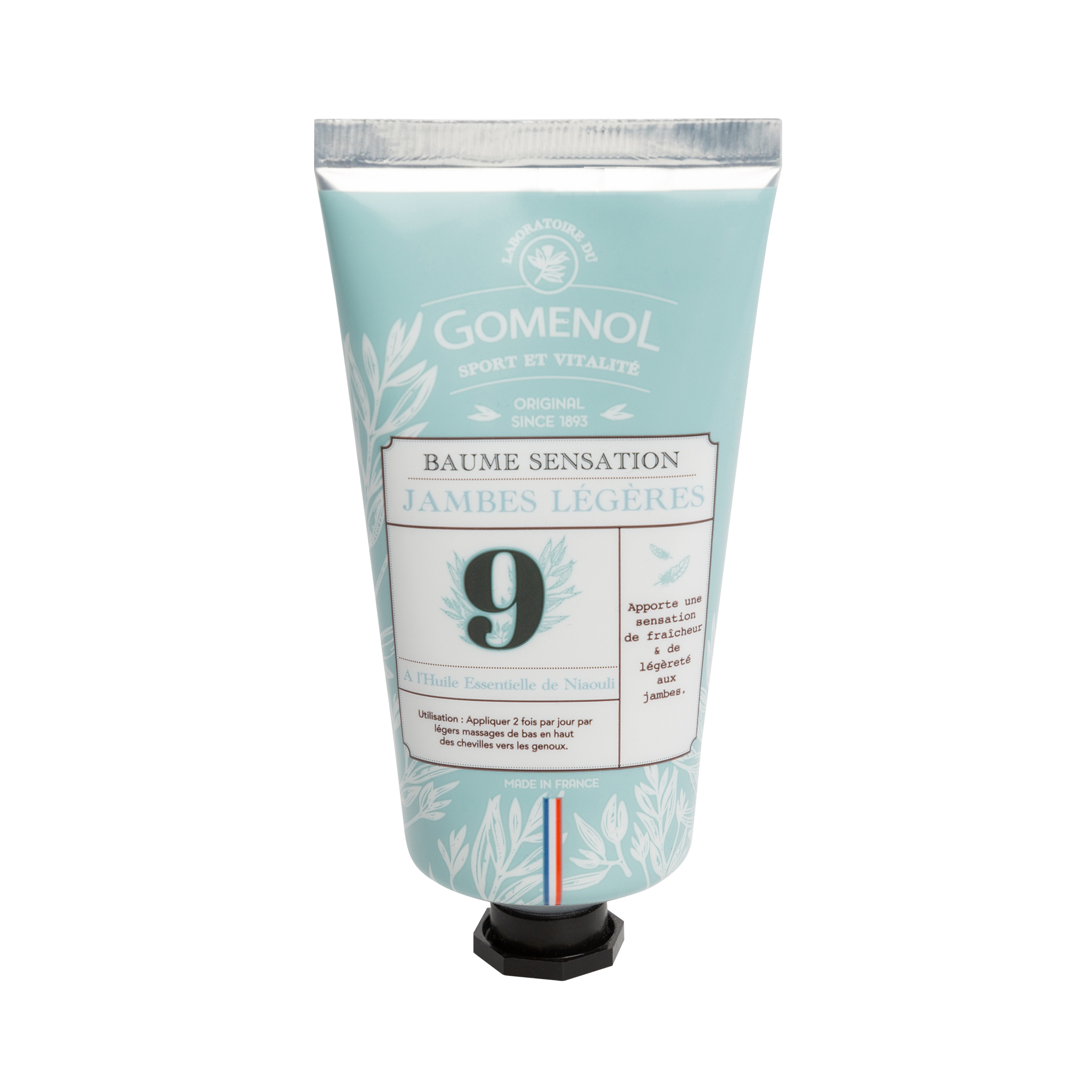 Baume jambes légères