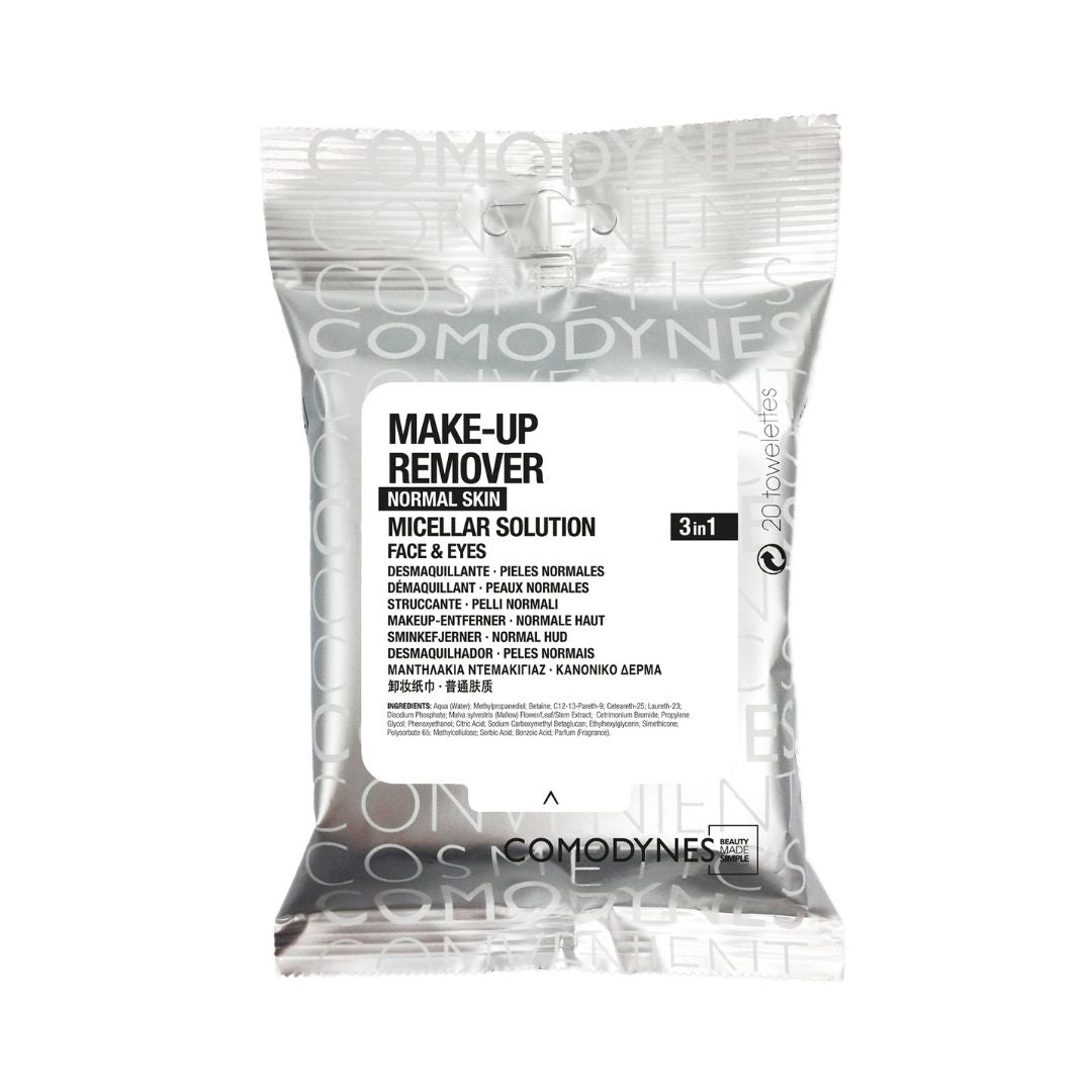 Lingettes démaquillantes peaux normales