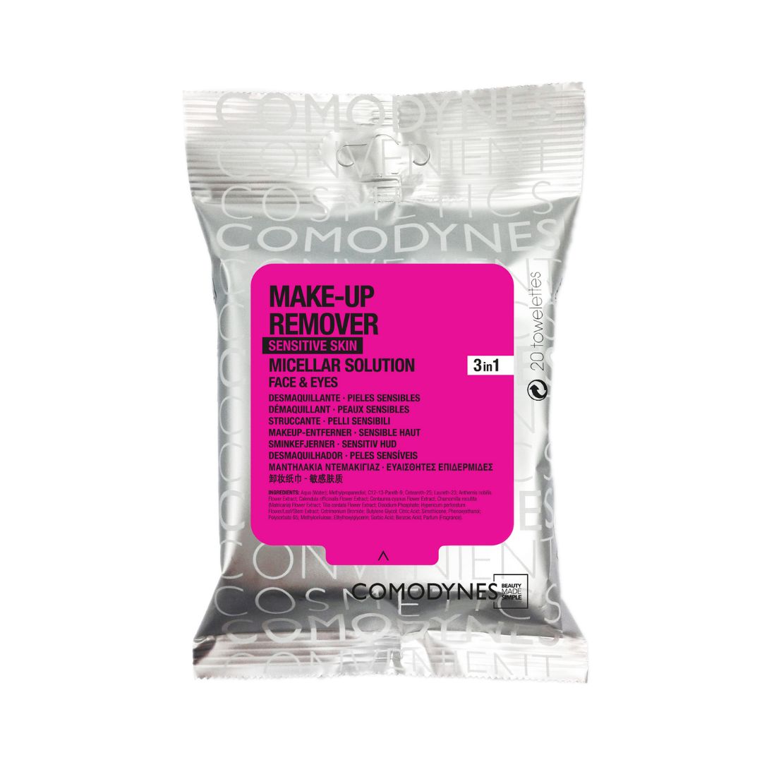 Lingettes démaquillantes peaux sensibles