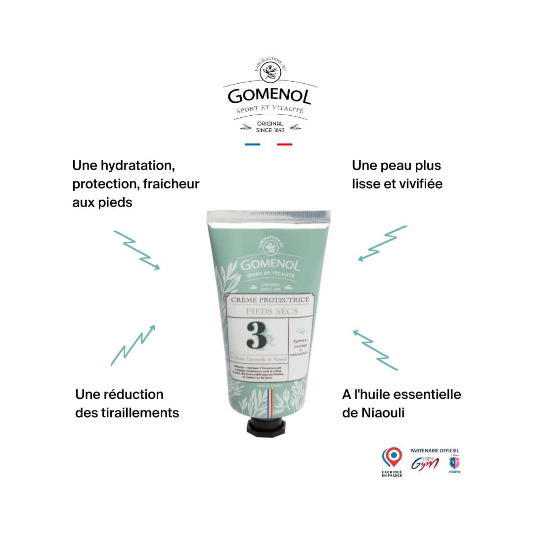 Crème pieds secs hydratante protectrice